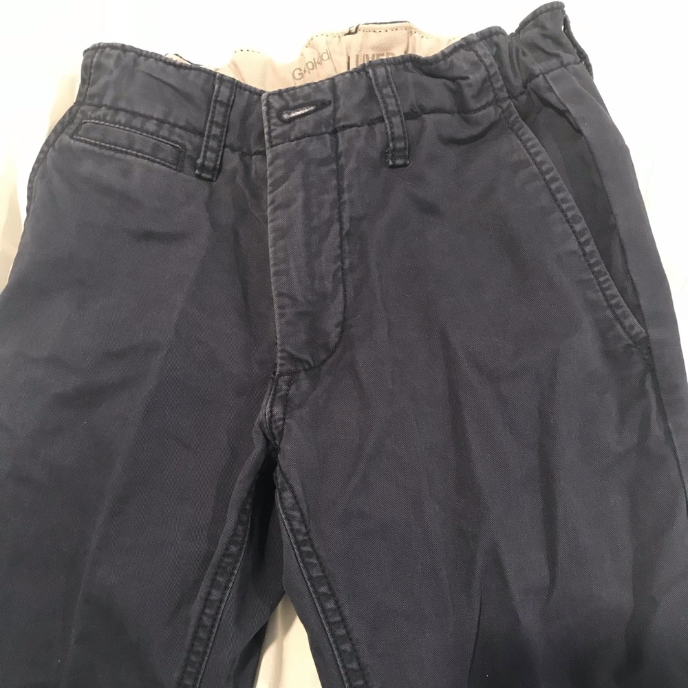 Boys navy blue khaki pants. The Gap. Size 12. EUC